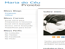 Tablet Screenshot of mariaproiete.com